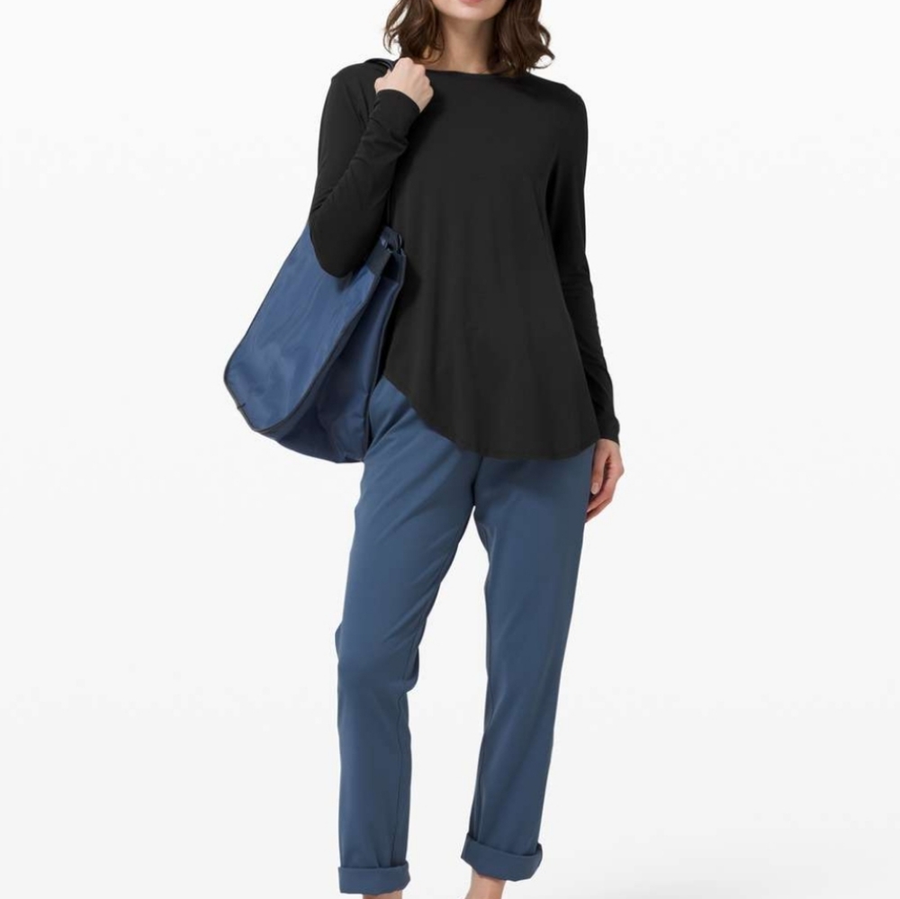 Lululemon Black Lifted Balance Long Sleeve Size 12